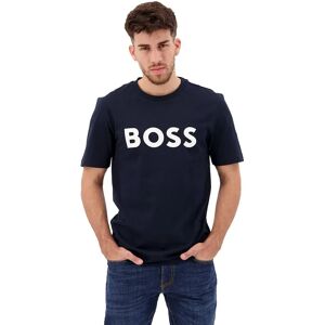 Boss Tiburt 354 10247153 Short Sleeve T-shirt Dark Blue S Men Boss Tiburt 354 10247153 Short Sleeve T-shirt Dark Blue S Men