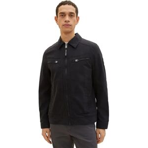 Tom Tailor Casual Cotton 1034863 Jacket Black XL Men Tom Tailor Casual Cotton 1034863 Jacket Black XL Men