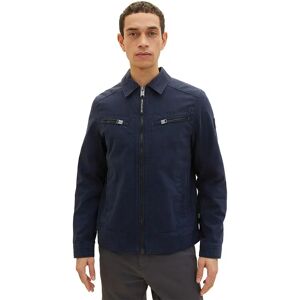 Tom Tailor Casual Cotton 1034863 Jacket Sky Captain Blue S Men Tom Tailor Casual Cotton 1034863 Jacket Sky Captain Blue S Men