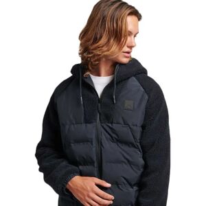 Superdry Code Mtn Fleece Zip Hybrid Jacket Eclipse Navy XL Men Superdry Code Mtn Fleece Zip Hybrid Jacket Eclipse Navy XL Men