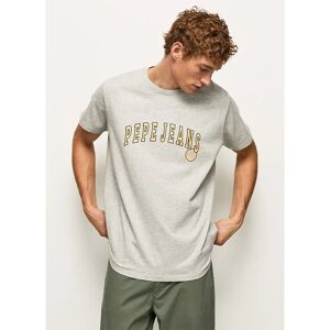Pepe Jeans Ronell Short Sleeve T-shirt Light Grey Marl S Men Pepe Jeans Ronell Short Sleeve T-shirt Light Grey Marl S Men