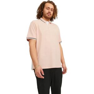 Jack & Jones Essential Paulos Plus Size Short Sleeve Polo Pumpkin / Detail Play 8XL Men Jack & Jones Essential Paulos Plus Size Short Sleeve Polo Pumpkin / Detail Play 8XL Men
