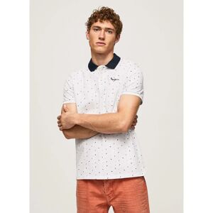 Pepe Jeans Johan Short Sleeve Polo White S Men Pepe Jeans Johan Short Sleeve Polo White S Men