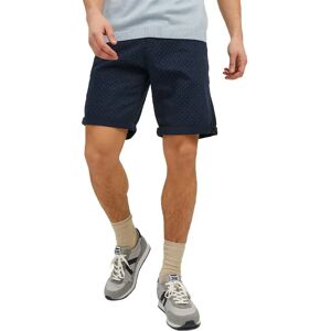 Jack & Jones Bowie Printed Chino Shorts Navy Blazer / Detail Aop Antique White XL Men Jack & Jones Bowie Printed Chino Shorts Navy Blazer / Detail Aop Antique White XL Men