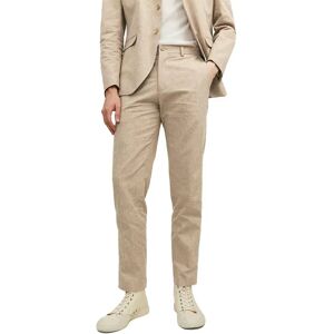 Jack & Jones Riviera Dress Pants Beige / Fit Slim Fit 54 Men Jack & Jones Riviera Dress Pants Beige / Fit Slim Fit 54 Men
