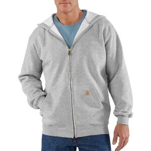 Carhartt K122 Loose Fit Full Zip Sweatshirt Heather Grey L Men Carhartt K122 Loose Fit Full Zip Sweatshirt Heather Grey L Men