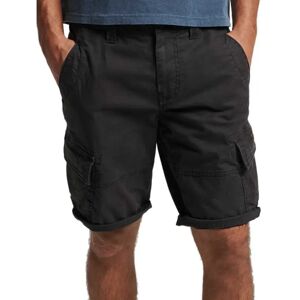 Superdry Vintage Core Cargo Shorts Black 32 Men Superdry Vintage Core Cargo Shorts Black 32 Men