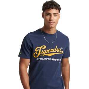 Superdry Vintage Scripted College Short Sleeve T-shirt Nautical Navy S Men Superdry Vintage Scripted College Short Sleeve T-shirt Nautical Navy S Men