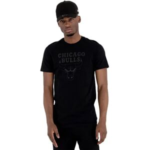 New Era Nba Regular Chicago Bulls Short Sleeve T-shirt Black XS Men New Era Nba Regular Chicago Bulls Short Sleeve T-shirt Black XS Men