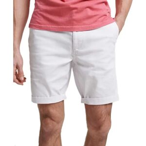 Superdry Vintage Officer Chino Shorts Optic 32 Men Superdry Vintage Officer Chino Shorts Optic 32 Men