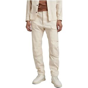 G-star Bearing 3d Relaxed Tapered Fit Mid Waist Cargo Pants Ecru 28 Men G-star Bearing 3d Relaxed Tapered Fit Mid Waist Cargo Pants Ecru 28 Men