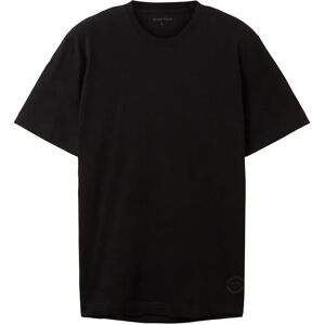 Tom Tailor 1037741 Short Sleeve T-shirt 2 Units Black M Men Tom Tailor 1037741 Short Sleeve T-shirt 2 Units Black M Men