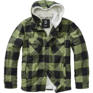 Brandit Lumberjack Jacket Black / Olive 6XL Men Brandit Lumberjack Jacket Black / Olive 6XL Men