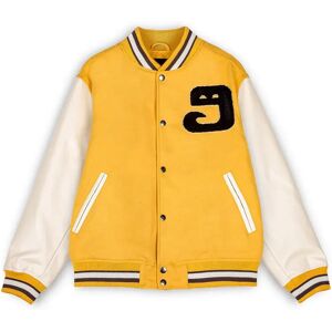 Grimey Lust Mantra Wool Baseball Jacket Yellow 3XL Men,Women Grimey Lust Mantra Wool Baseball Jacket Yellow 3XL Men,Women
