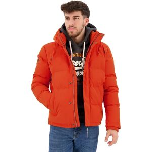 Superdry Everest Short Puffer Jacket Pureed Pumpkin Orange M Men Superdry Everest Short Puffer Jacket Pureed Pumpkin Orange M Men