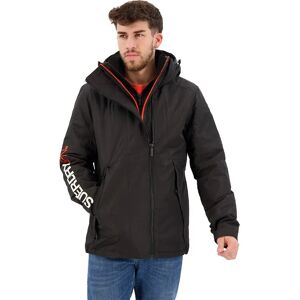 Superdry Yachter Windbreaker Jacket Black / Bold Orange L Men Superdry Yachter Windbreaker Jacket Black / Bold Orange L Men
