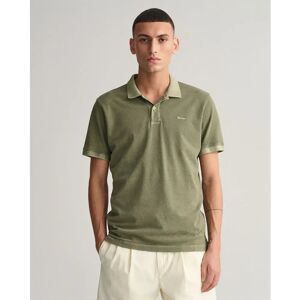 Gant Sunfaded Rugger Short Sleeve Polo Kalamata Green 3XL Men Gant Sunfaded Rugger Short Sleeve Polo Kalamata Green 3XL Men