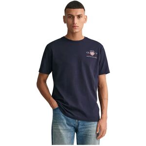 Gant Reg Archive Shield Emb Short Sleeve T-shirt Evening Blue 3XL Men Gant Reg Archive Shield Emb Short Sleeve T-shirt Evening Blue 3XL Men