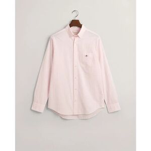 Gant Reg Gingham Long Sleeve Shirt Light Pink 2XL Men Gant Reg Gingham Long Sleeve Shirt Light Pink 2XL Men