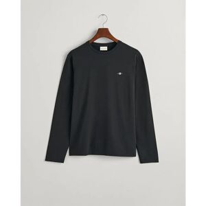 Gant Reg Shield Long Sleeve T-shirt Black M Men Gant Reg Shield Long Sleeve T-shirt Black M Men