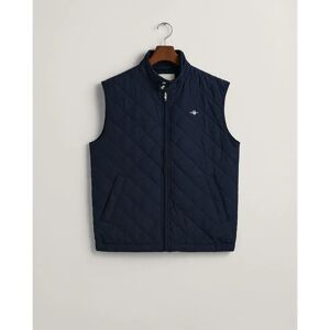 Gant Windcheater Vest Evening Blue XL Men Gant Windcheater Vest Evening Blue XL Men