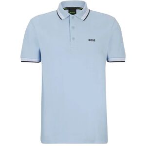 Boss Paddy 10241663 Short Sleeve Polo Light / Pastel Blue L Men Boss Paddy 10241663 Short Sleeve Polo Light / Pastel Blue L Men
