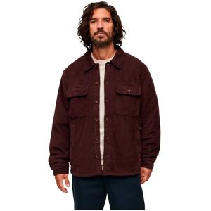 Superdry Surplus Corduroy Overshirt Bitter Chocolate Brown XL Men Superdry Surplus Corduroy Overshirt Bitter Chocolate Brown XL Men