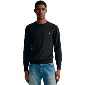 Gant 8030561 Classic Sweater Black L Men Gant 8030561 Classic Sweater Black L Men