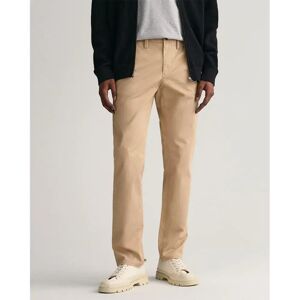 Gant Twill Slim Fit Chino Pants Dark Khaki 38 Men Gant Twill Slim Fit Chino Pants Dark Khaki 38 Men