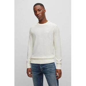 Boss Avac C 10253448 Sweater Open White M Men Boss Avac C 10253448 Sweater Open White M Men