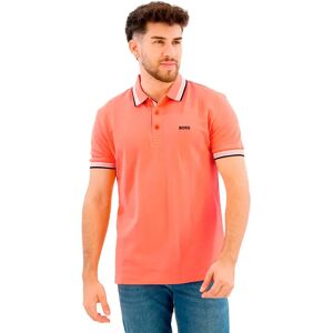 Boss Paddy 10241663 Short Sleeve Polo Open Red 4XL Men Boss Paddy 10241663 Short Sleeve Polo Open Red 4XL Men