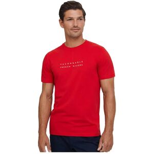 FaÇonnable Faco Fr Riv Short Sleeve T-shirt Pepper Red S Men FaÇonnable Faco Fr Riv Short Sleeve T-shirt Pepper Red S Men