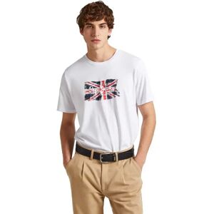 Pepe Jeans Clag Short Sleeve T-shirt White L Men Pepe Jeans Clag Short Sleeve T-shirt White L Men