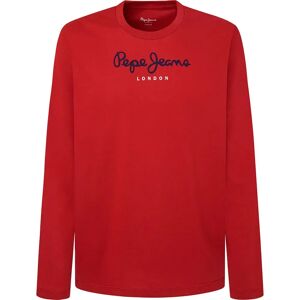 Pepe Jeans Eggo Long Sleeve T-shirt Ruby Red S Men Pepe Jeans Eggo Long Sleeve T-shirt Ruby Red S Men