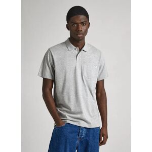 Pepe Jeans Holden Short Sleeve Polo Marl Grey M Men Pepe Jeans Holden Short Sleeve Polo Marl Grey M Men