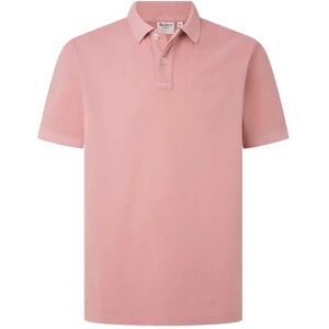 Pepe Jeans New Oliver Gd Short Sleeve Polo Ash Rose Pink 2XL Men Pepe Jeans New Oliver Gd Short Sleeve Polo Ash Rose Pink 2XL Men