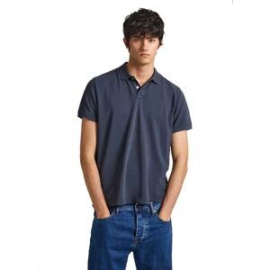 Pepe Jeans New Oliver Gd Short Sleeve Polo Dulwich Blue 2XL Men Pepe Jeans New Oliver Gd Short Sleeve Polo Dulwich Blue 2XL Men