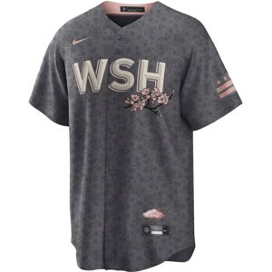 Fanatics Washington Nationals City Connect Short Sleeve V Neck T-shirt Dark Grey Melange S Men,Women Fanatics Washington Nationals City Connect Short Sleeve V Neck T-shirt Dark Grey Melange S Men,Women