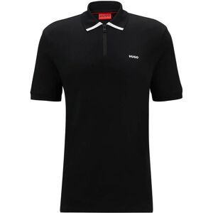 Hugo Boss Dalomino 10257070 Short Sleeve Polo Black M Men Hugo Boss Dalomino 10257070 Short Sleeve Polo Black M Men