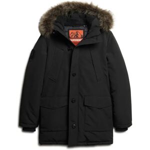 Superdry Everest Faux Fur Parka Jet Black M Men Superdry Everest Faux Fur Parka Jet Black M Men