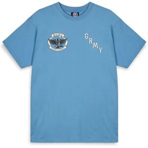 Grimey Causing Panic The Mecha Short Sleeve T-shirt Blue 2XL Men,Women Grimey Causing Panic The Mecha Short Sleeve T-shirt Blue 2XL Men,Women