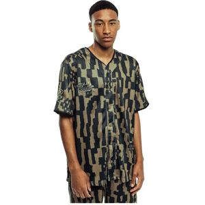 Grimey Lucky Dragon Baseball Short Sleeve V Neck T-shirt Black S Men,Women Grimey Lucky Dragon Baseball Short Sleeve V Neck T-shirt Black S Men,Women