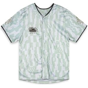 Grimey Lucky Dragon Baseball Short Sleeve V Neck T-shirt White L Men,Women Grimey Lucky Dragon Baseball Short Sleeve V Neck T-shirt White L Men,Women