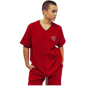 Grimey Lucky Dragon Terry Towelling Baseball Short Sleeve V Neck T-shirt Red 2XL Men,Women Grimey Lucky Dragon Terry Towelling Baseball Short Sleeve V Neck T-shirt Red 2XL Men,Women