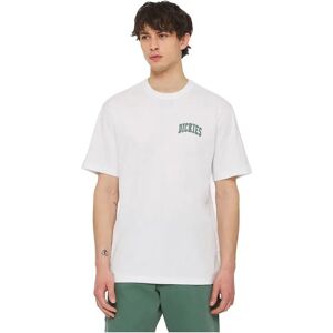 Dickies Aitkin Chest Short Sleeve T-shirt White / Dark Forest M Men,Women Dickies Aitkin Chest Short Sleeve T-shirt White / Dark Forest M Men,Women