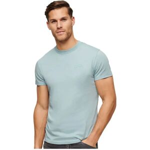 Superdry Essential Logo Embroidered Ub Short Sleeve T-shirt Powder Blue 2XL Men Superdry Essential Logo Embroidered Ub Short Sleeve T-shirt Powder Blue 2XL Men