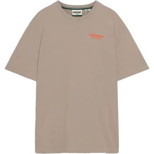 Superdry Luxury Sport Loose Short Sleeve T-shirt Deep Beige S Men Superdry Luxury Sport Loose Short Sleeve T-shirt Deep Beige S Men