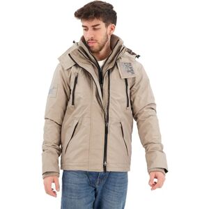 Superdry M5011839a Jacket Deep Beige 2XL Men Superdry M5011839a Jacket Deep Beige 2XL Men