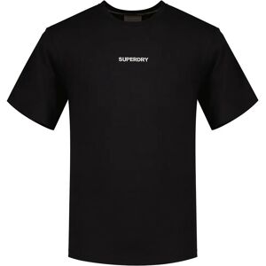 Superdry Micro Logo Graphic Loose Short Sleeve T-shirt Black 2XL Men Superdry Micro Logo Graphic Loose Short Sleeve T-shirt Black 2XL Men