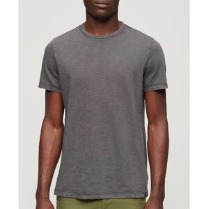 Superdry Slub Short Sleeve T-shirt Dark Grey S Men Superdry Slub Short Sleeve T-shirt Dark Grey S Men